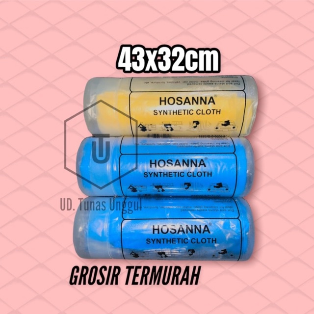 Kain Lap Kanebo kecil Mobil & Motor Tanabe Ukuran KECIL