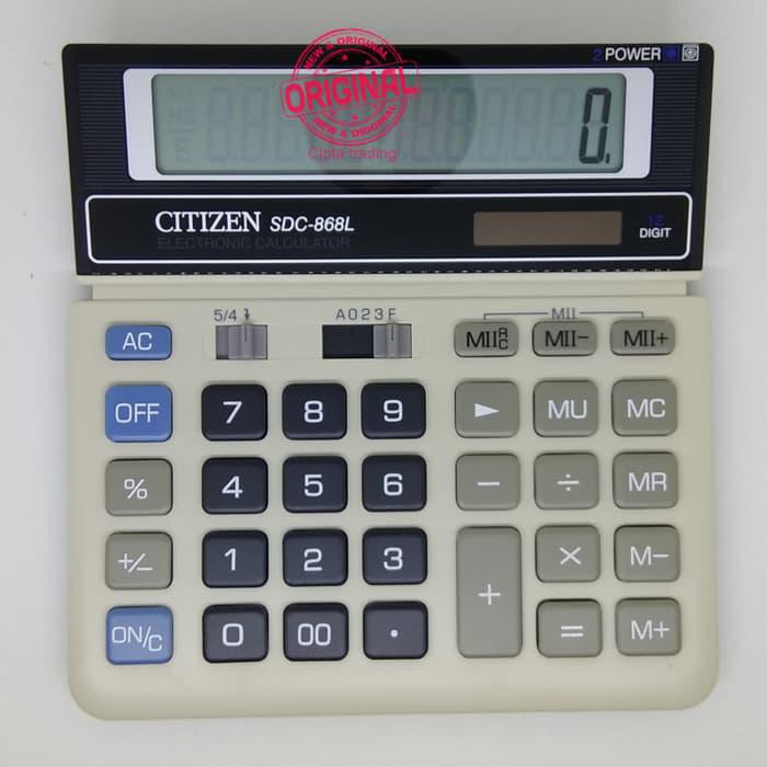 

Hargamiring Calculator - Citizen - SDC-868L Mantul