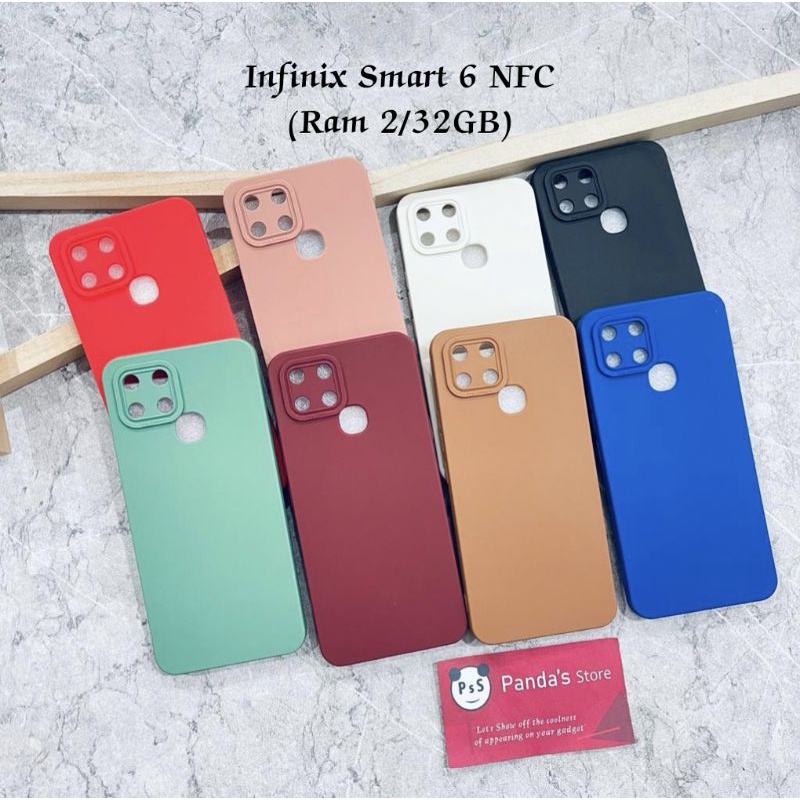 Softcase Pro Camera Infinix Smart 6 2/32GB, Smart 6 3/64GB, Smart 5 Candy Case Full Color 3D Silikon TPU