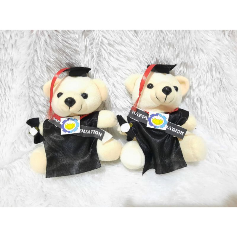 BONEKA BERUANG Wisuda 15cm