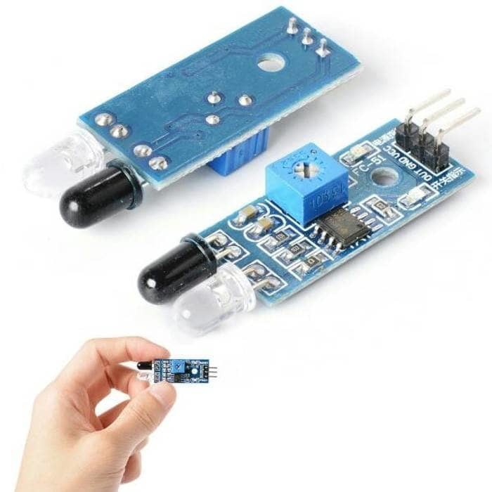 Module sensor ir reflective obstacel barrier modul hindar halangan