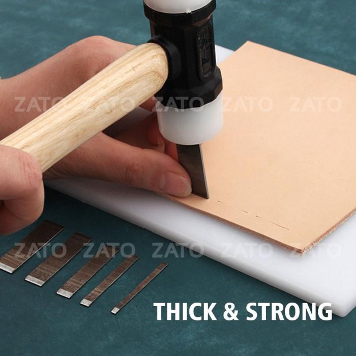 

Straight Shape Punch Set - Pisau Pon - Leather Tools 087