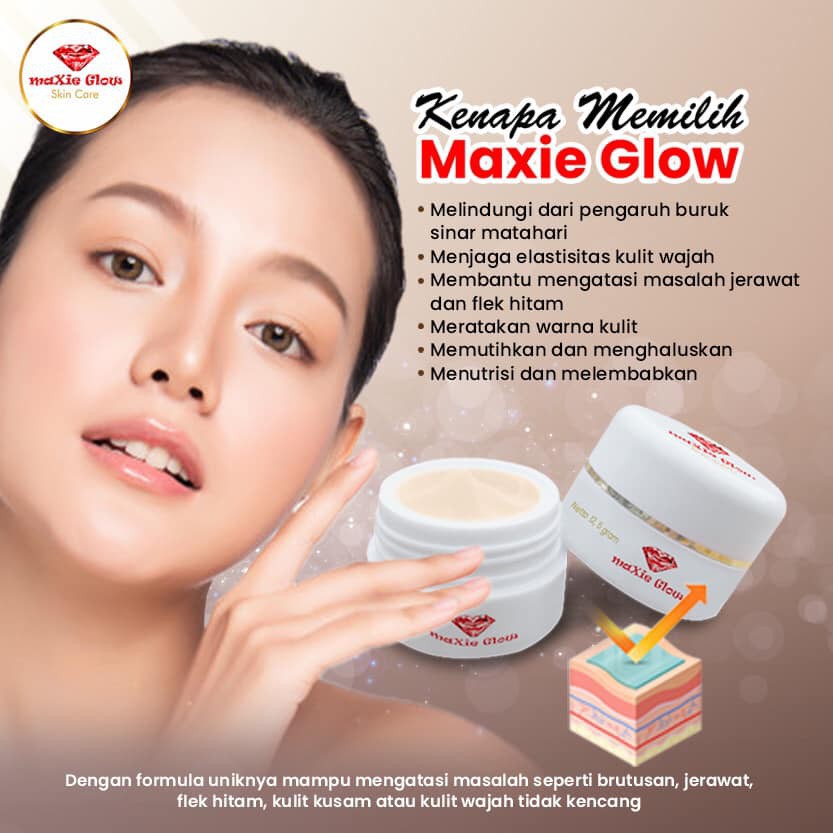 Skincare Maxi Glow Bpom Original Ampuh Mencerahkan