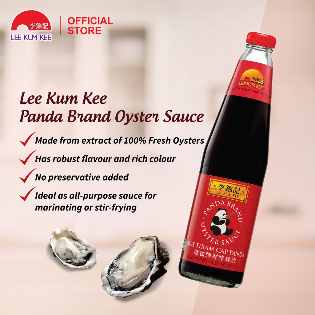 

Lee Kum Kee Oyster Sauce Panda Brand 255gr