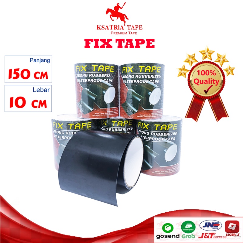 

[TERLARIS] FIX TAPE ISOLASI AJAIB DUNIA PACKING LAKBAN SUPER ANTI AIR WATERPROOF / LAKBAN ANTI BOCOR -COD