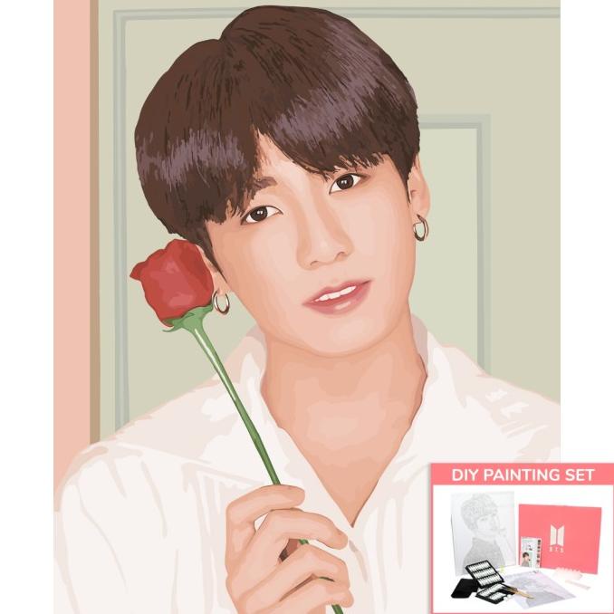 

Promo Awal tahun BTS DIY Paintings Jung Kook - Do it Yourself Lukisan BTS Promo Awal tahun