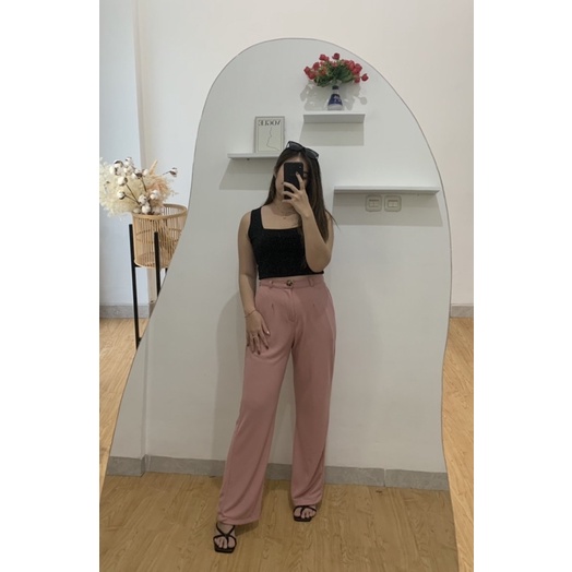 Yuniglo pants - Celana kulot highwaist