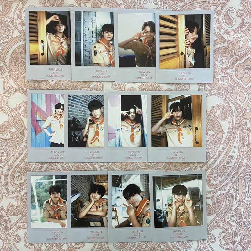 TREASURE 2021 Summer Camp Official Polaroid