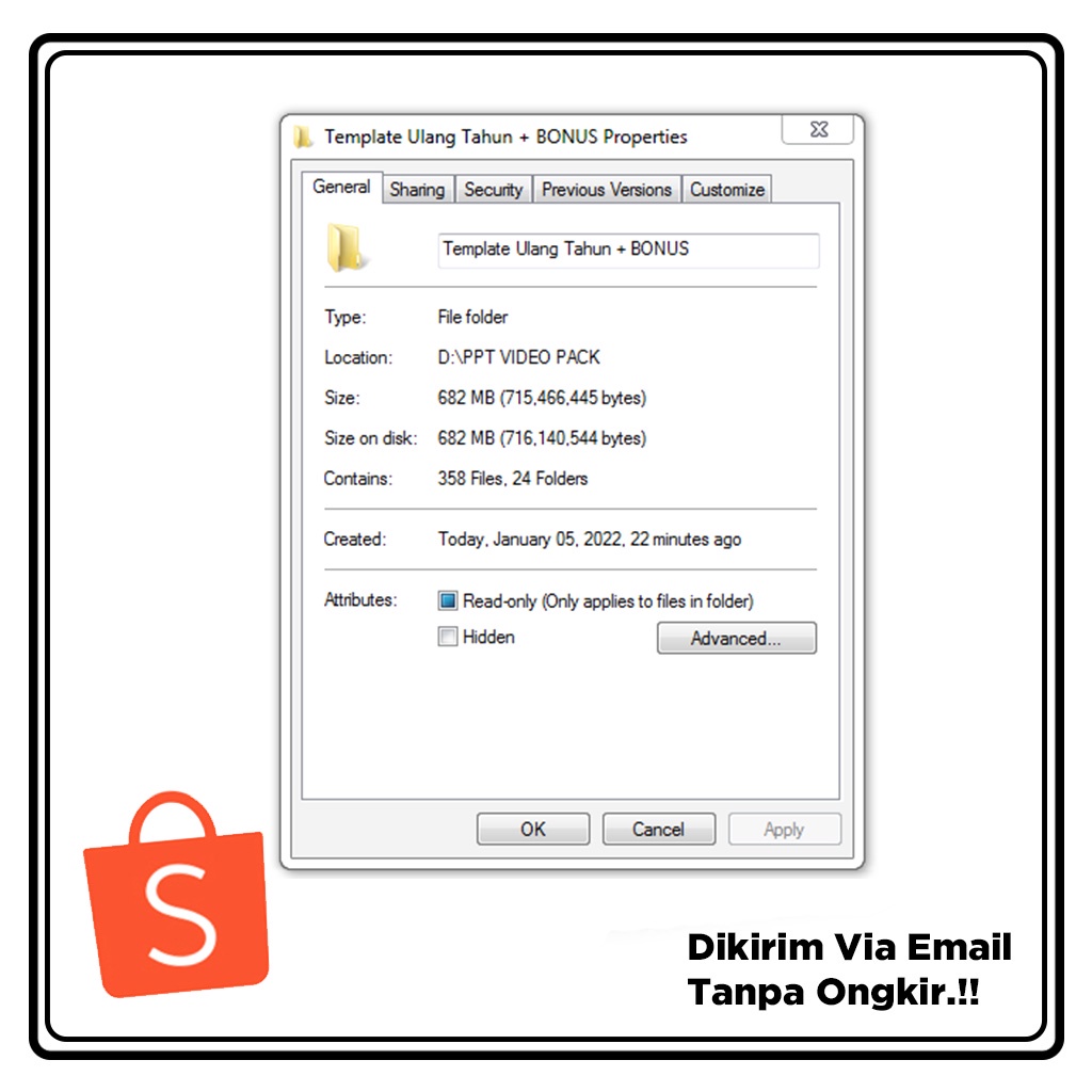 50+ Template PPT ULTAH / Ulang Tahun + Bonus Premium