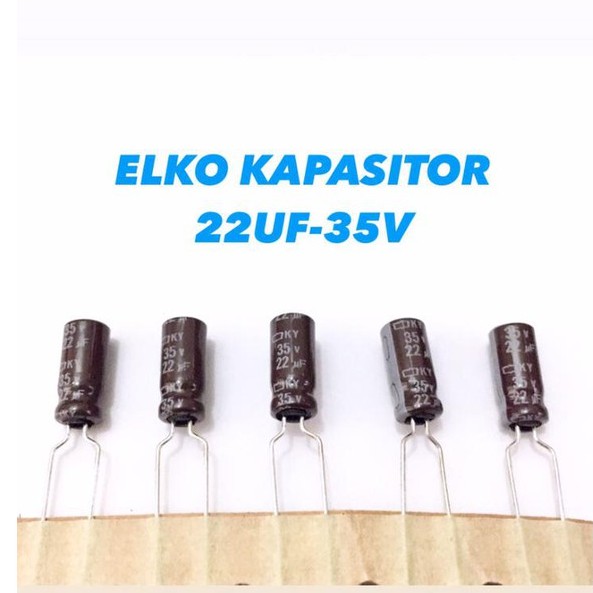 ELKO KAPASITOR 22UF - 35V