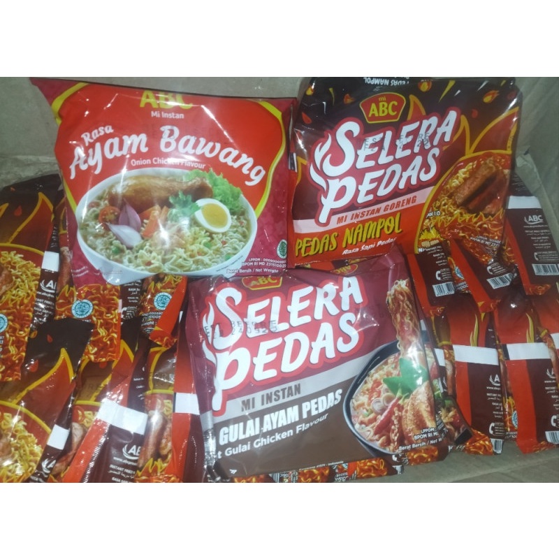 

MIE ABC SELERA PEDAS 1 pieces