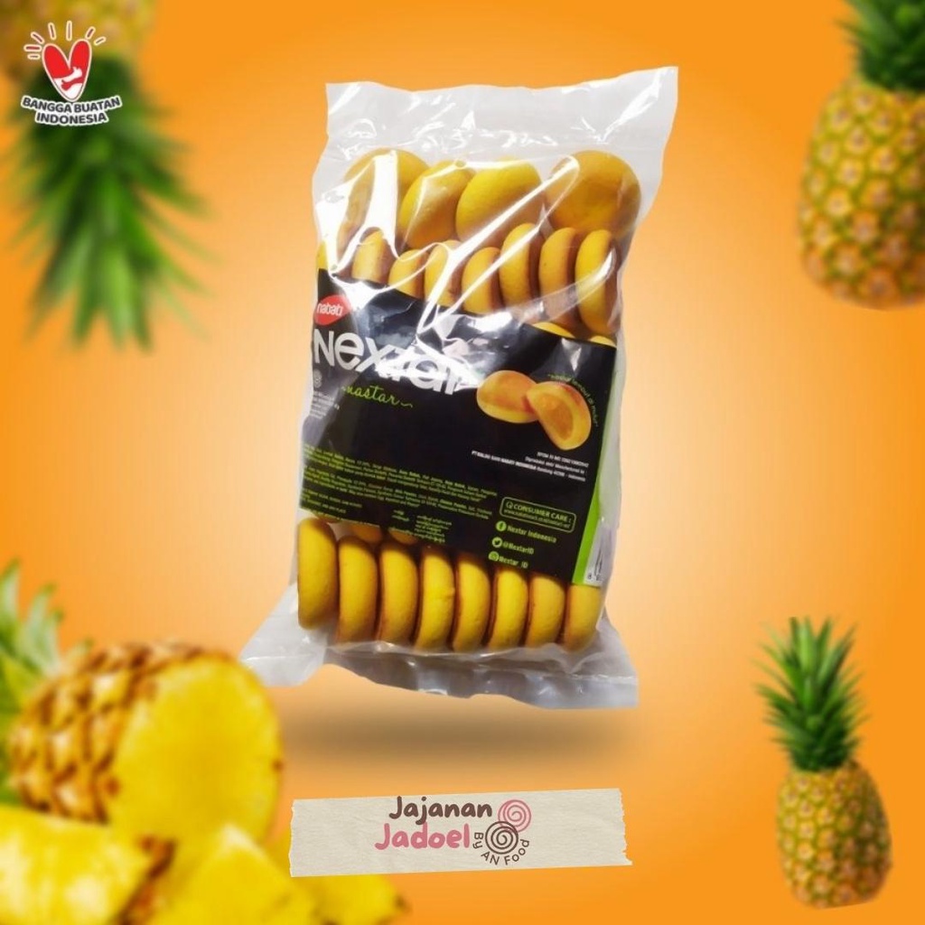 

Nextar Nastar Nanas - Snacks Ori Kiloan - STRAWBERRY/NANAS/BLUEBERRY/COKLAT 500GR