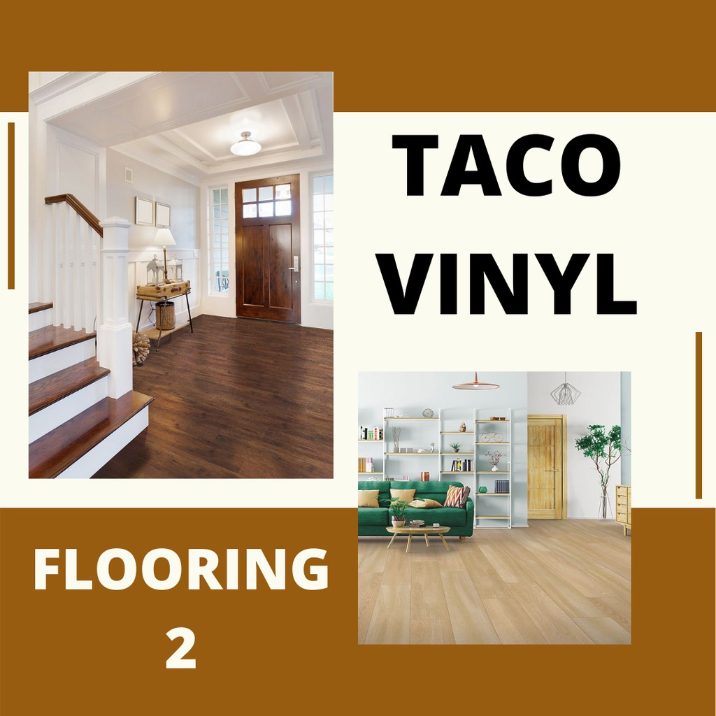 Lantai Vinyl Plank Merk Taco Pemasangan Type 007 Shopee Indonesia