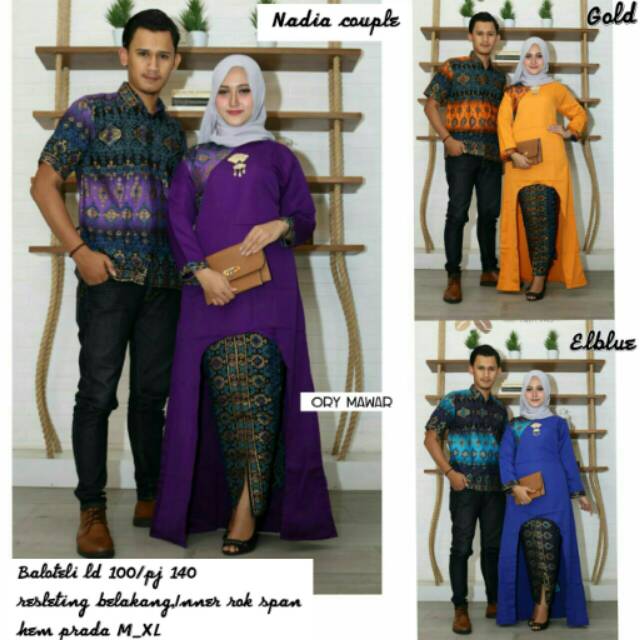 RnB tunik sarimbit nadia batik solo baloteli