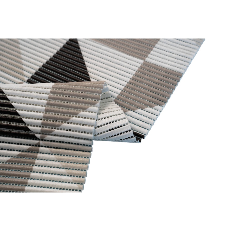 Tikar dapur bersih Lebar = 65cm - Minimalist Hitam Abu,  Busa PVC Kamar Mandi, Anti Slip, Keset Pintu-5