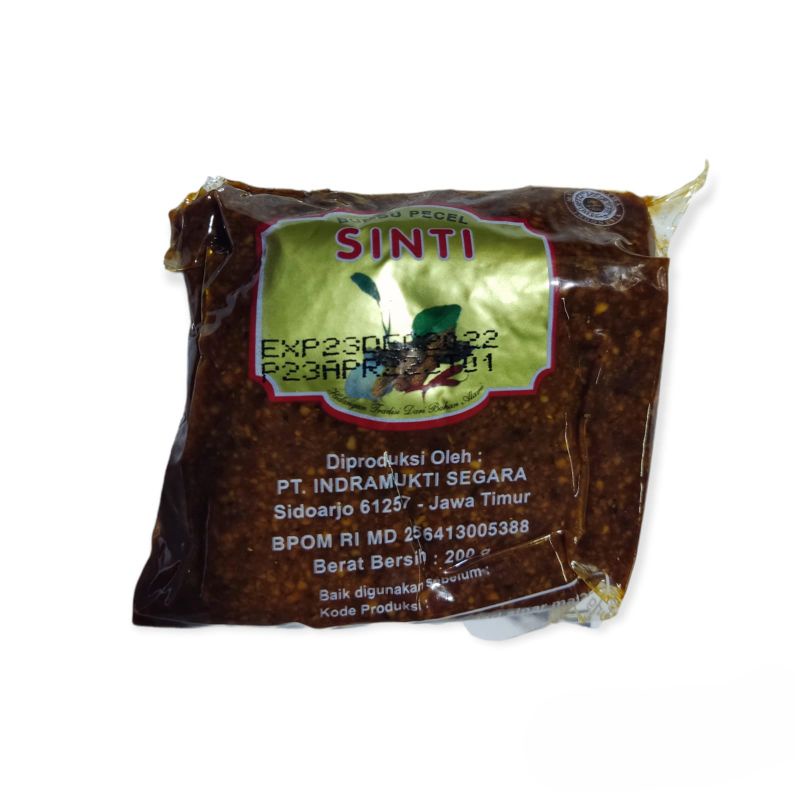 

Bumbu Pecel Sinti - 200 Gr