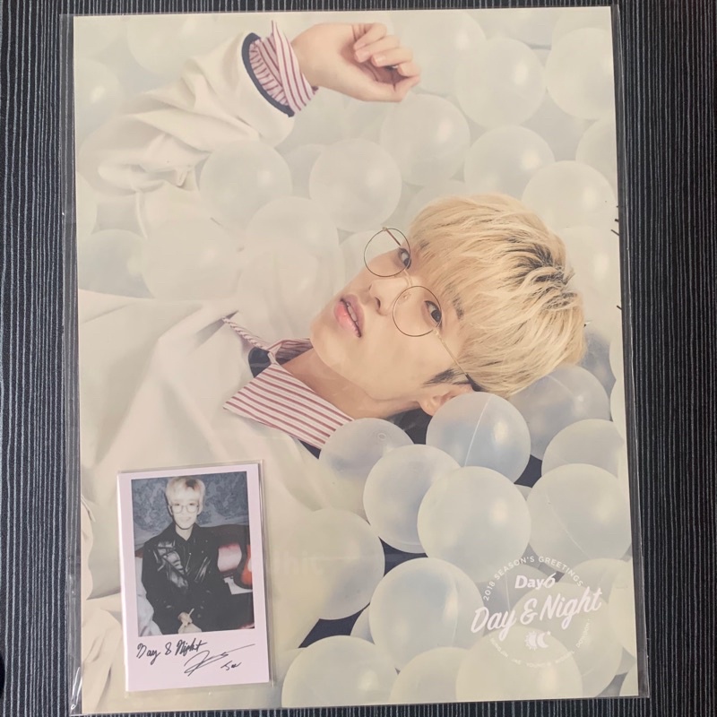 pc jae pola sg18 jae set (polaroid + poster) day6