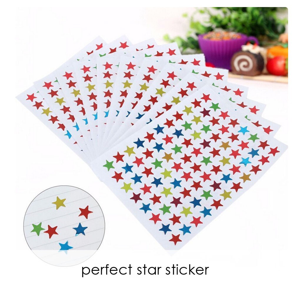 

ABM Grosir - Perfect Star Sticker / Stiker Bintang / Stiker Anak / Sticker Anak - Reward Sticker Star
