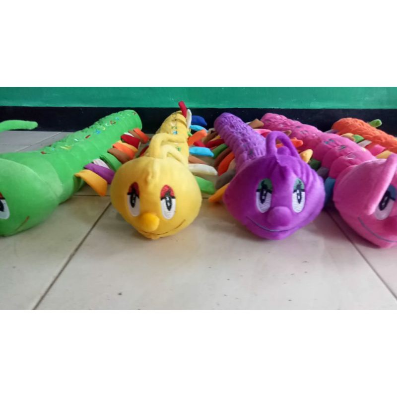 Boneka Ulil Boneka Ulat Aksesoris Mobil Panjang 80cm