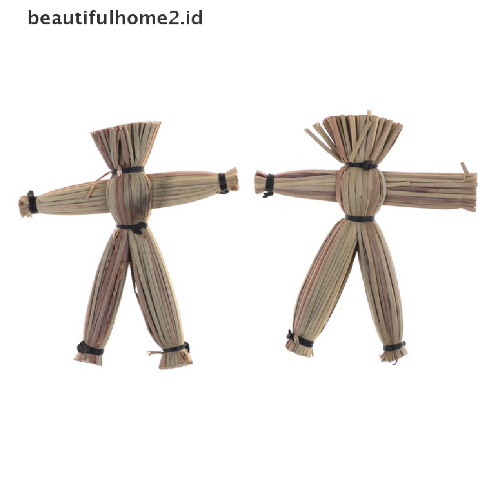 (Beautifulhome2.Id) 2pcs Mainan Boneka Voodoo Untuk Properti Sulap