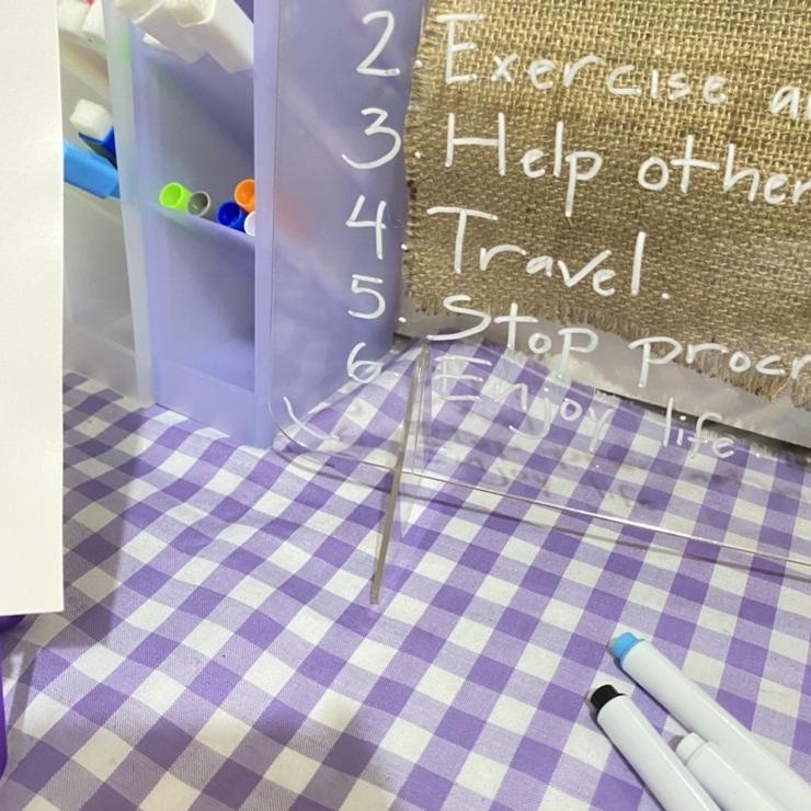 

Big Sale Polos Rounded Acrylic Planner Jadwal Akrilik