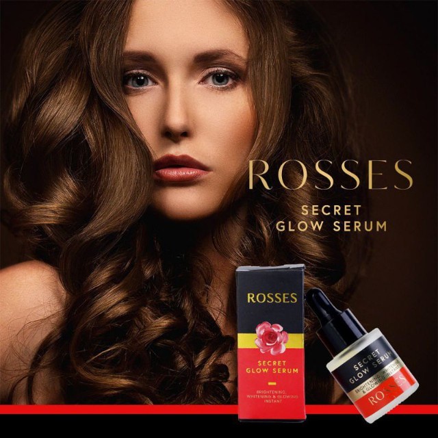 Serum Rosses Glow Serum Mencerahkan Melembabkan, Anti Aging dan Glowing 100% Original BPOM