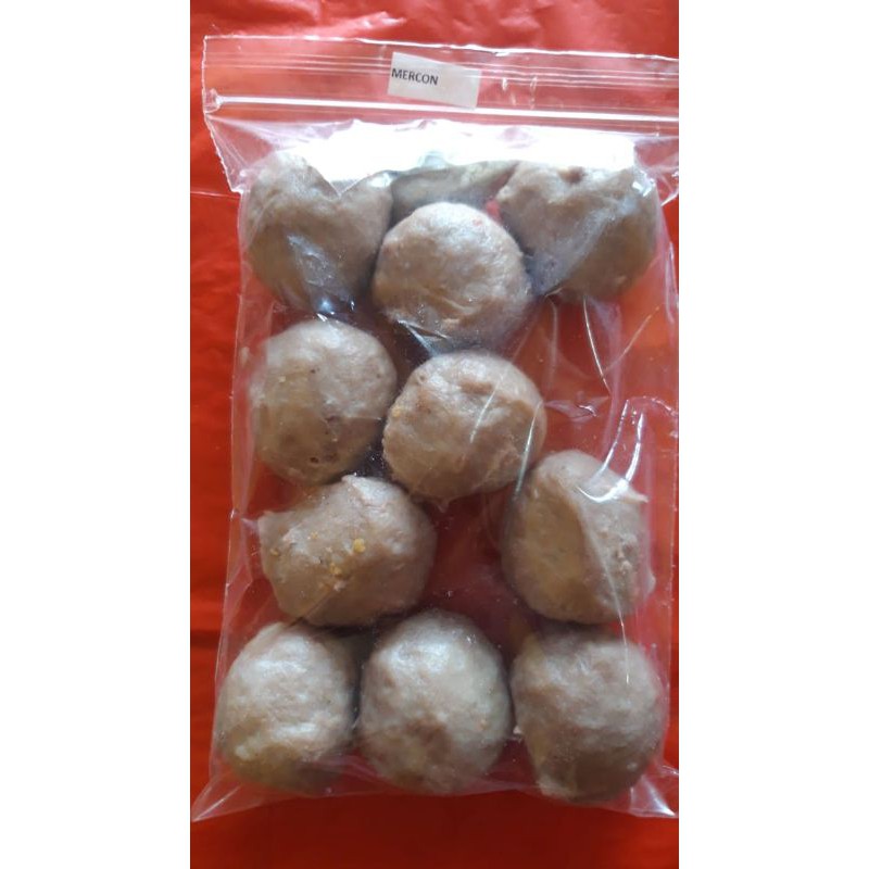 

bakso mercon + bumbu isi 10