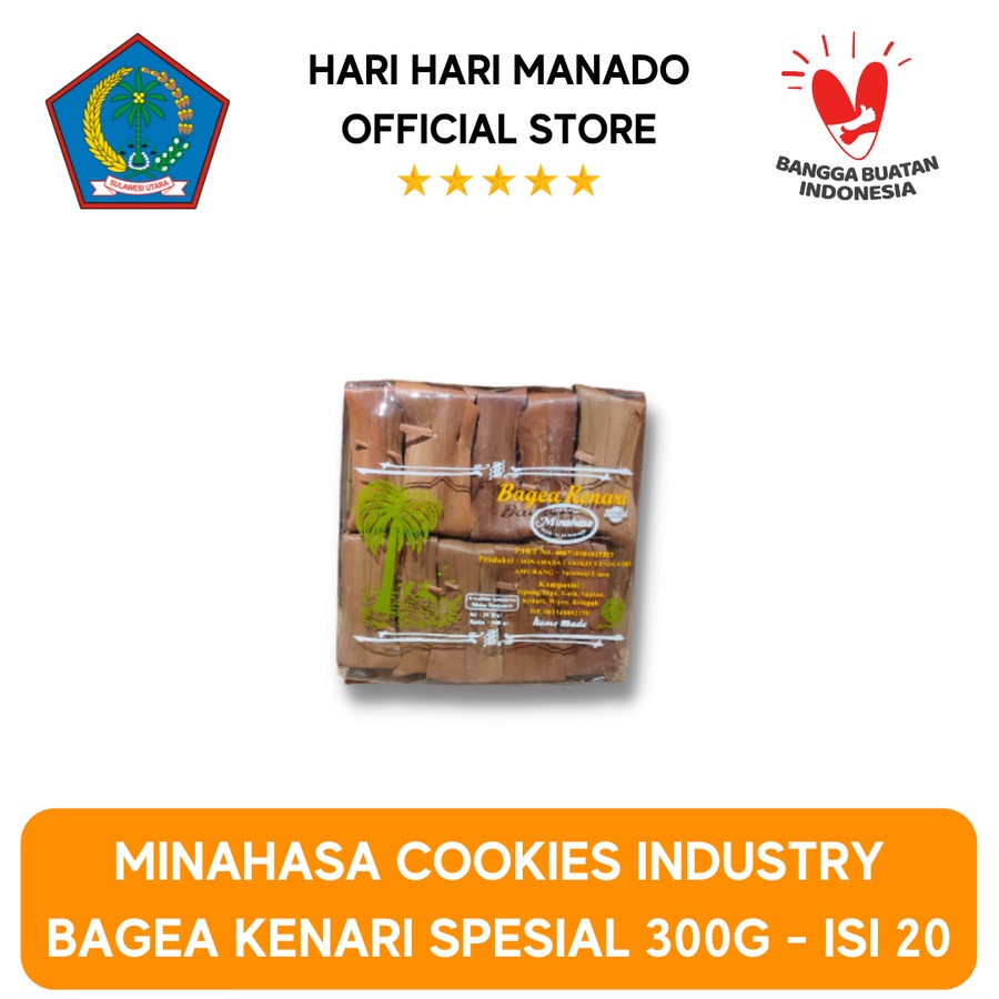 

MINAHASA COOKIES INDUSTRY | BAGEA KENARI SPESIAL ISI 20