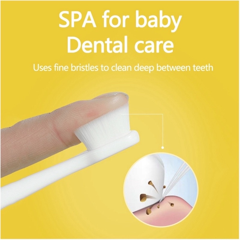 KURU Training Toothbrush Sikat Gigi Bayi / Anak Silicone Bulu Halus Lembut