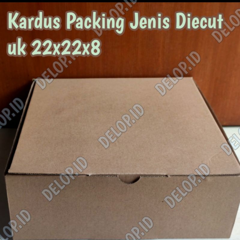 

Kardus packing premium + bubble jenis diecut