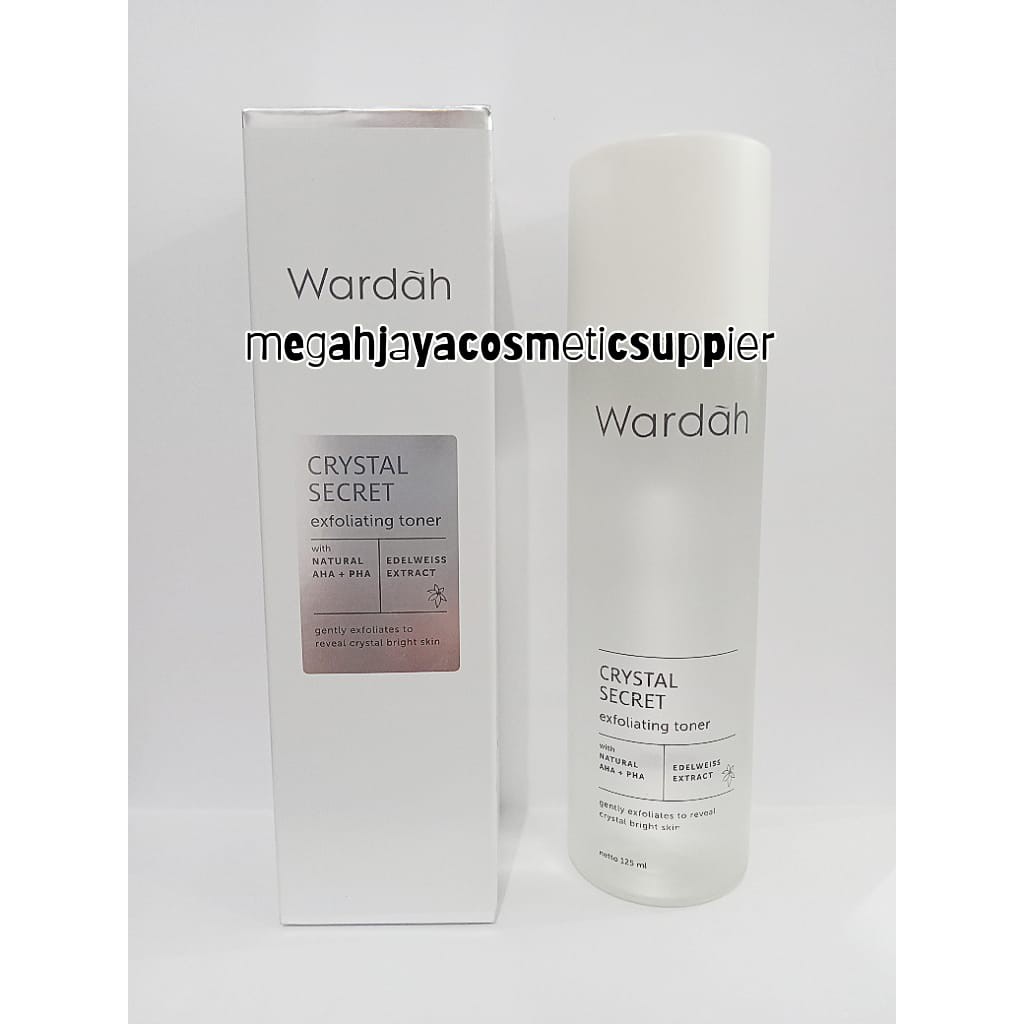 WARDAH CRYSTAL SECRET EXFOLIATING TONER 125 ML @MJ