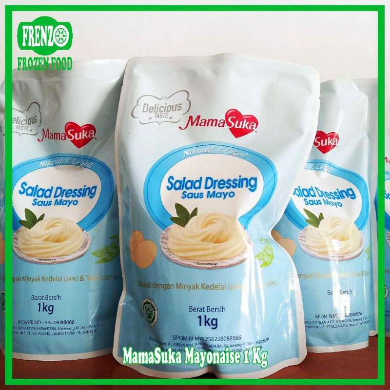 

MamaSuka Salad Dressing Saus Mayonaise 1 Kg