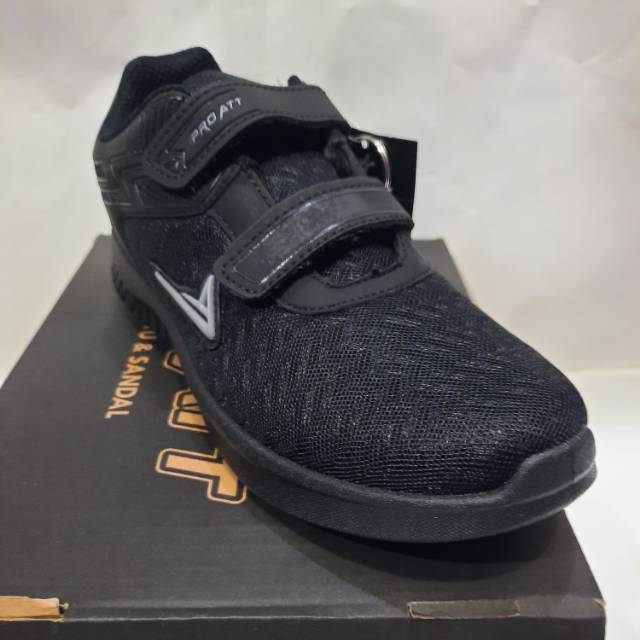 Sepatu anak pro att full hitam