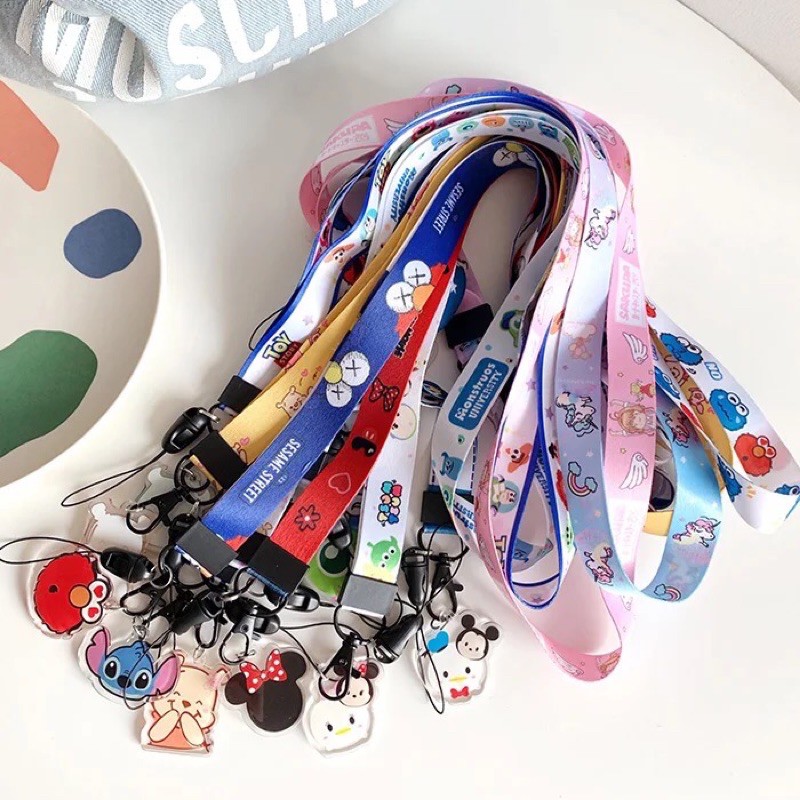 [ New ] tali hp gantungan hp panjang  akrilik Lanyard tali hp serbaguna aksesoris hp