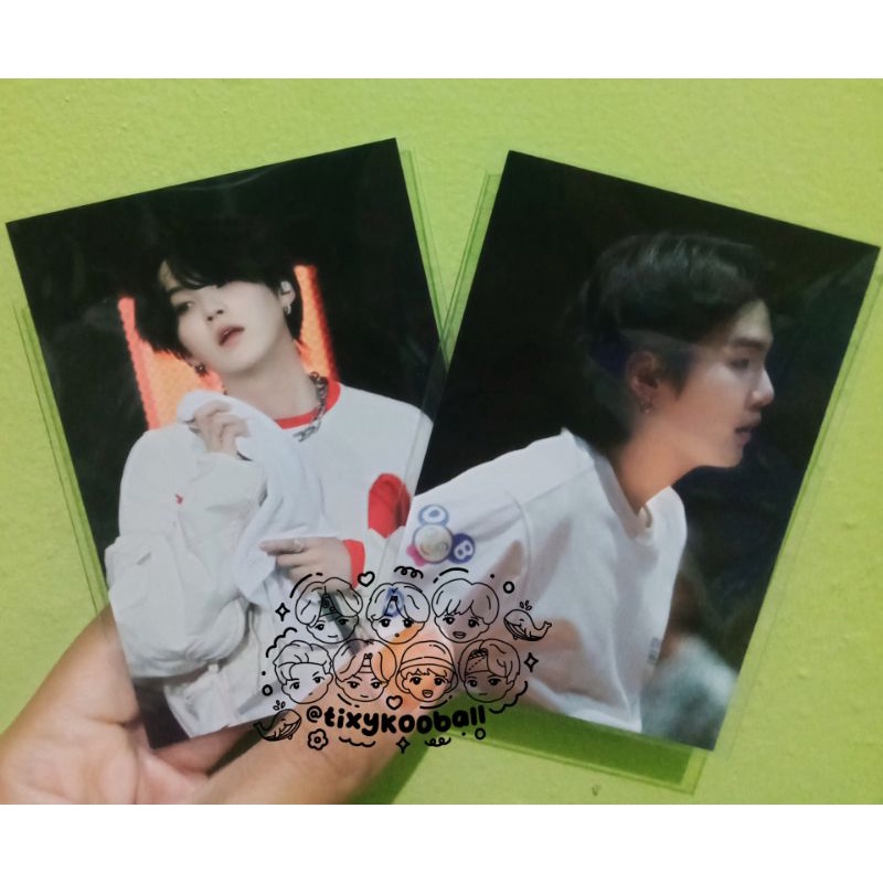 MINI PHOTOCARD MPC BEHIND PERMISSION TO DANCE PTD HYBE INSIGHT SUGA YOONGI BTS