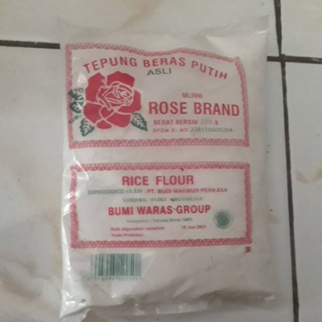 

Tepung beras putih rose brand