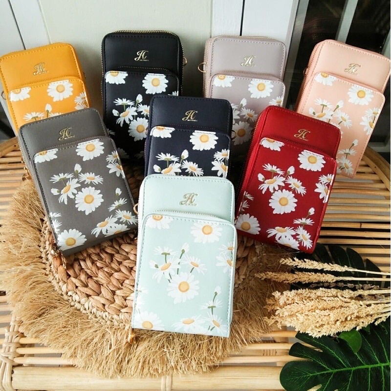flora mini bag original jimshoney 100% tas hp selempang lucu