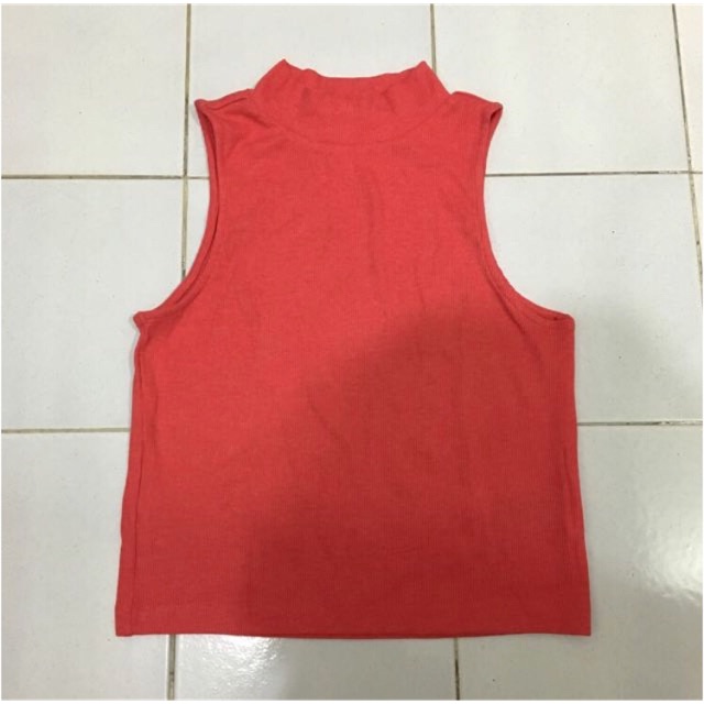H & M Coral Turtleneck