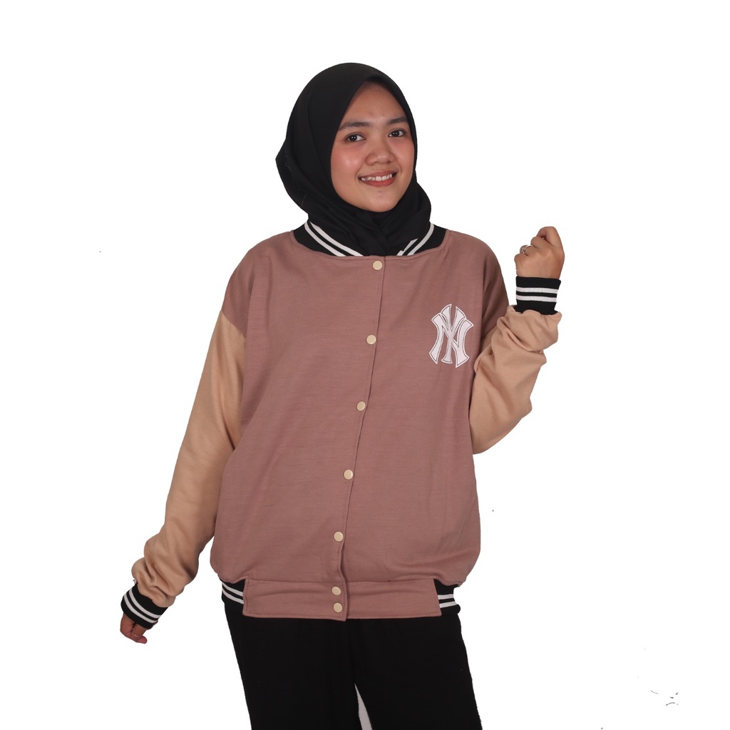 Jaket NY Baseball - Jaket Baseball Unisex