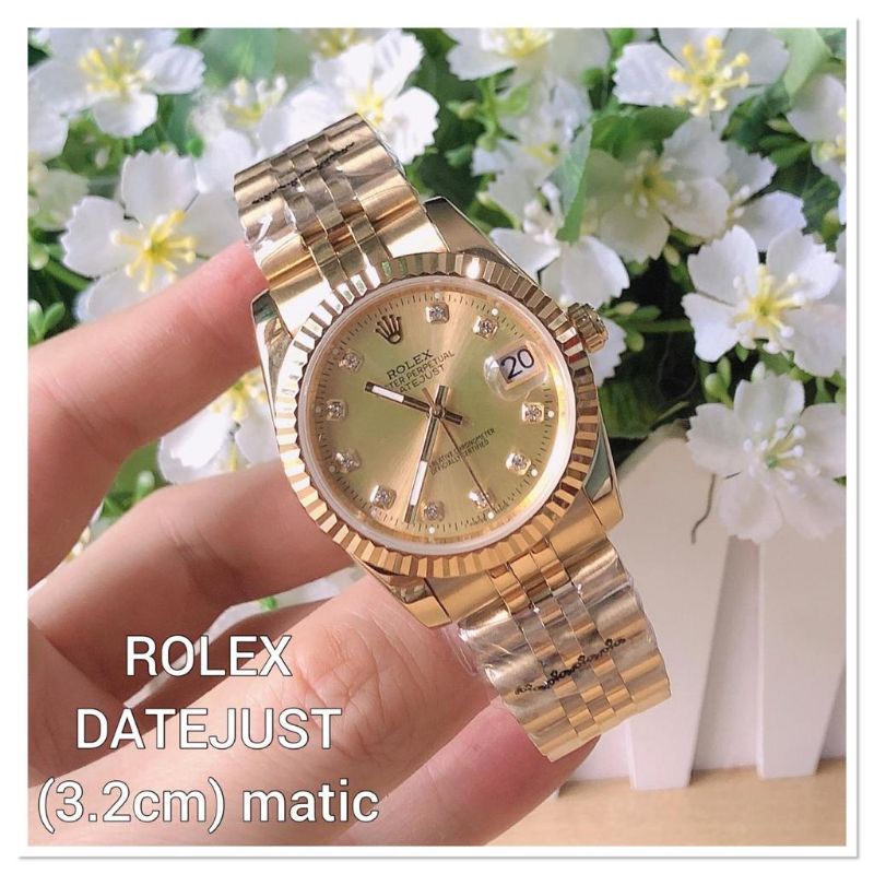 Jam Tangan Rolex Datejust Gold