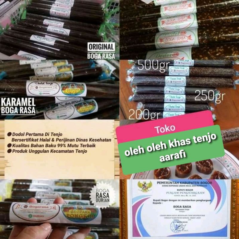 

Dodol Tenjo Bogarasa 200 gram