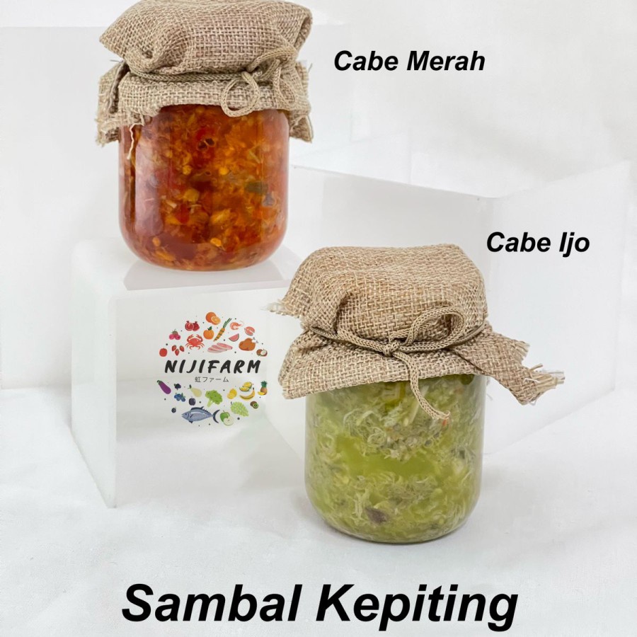 

Homemade Sambal KEPITING CABE IJO DAN MERAH