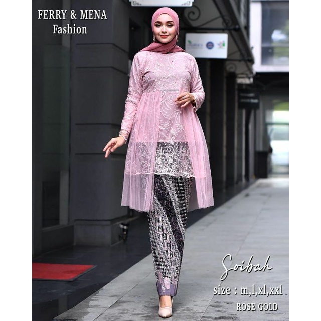 AZURAH SCRAF // SET KEBAYA MIX PEYET TERBARU // KEBAYA PESTA MEWAH //  KEBAYA KONDANGAN TERLARIS // KEbaya Modern Termurah