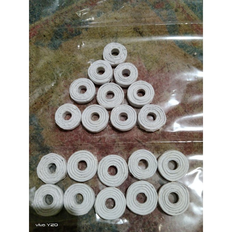 gulungan kertas HVS putih bentuk bulat