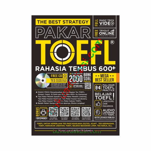 

The Best Strategy Pakar Toefl Rahasia Tembus 600+