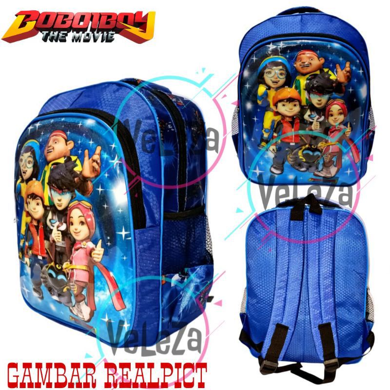 TAS RANSEL ANAK BOBOIBOY - TAS ANAK KARAKTER - TAS SEKOLAH PAUD TK SD - TAS ANAK