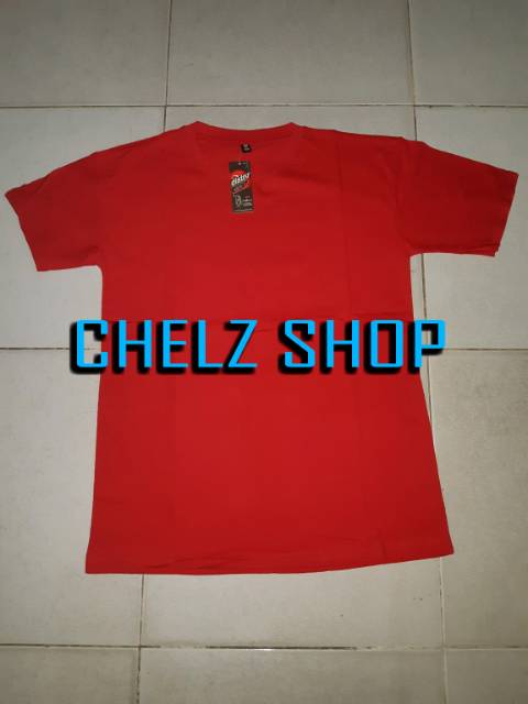 Kaos Polos Pria/Cowok Lengan Pendek Cotton Combed 30s Murah High Quality