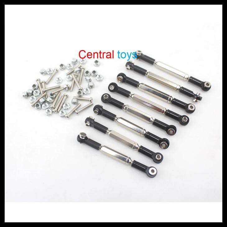 HOT SALE METAL PULL ROD 8PCS WPL RC CAR WPL B16 C24 MN90 FY002 FY003 JJRC Q60 BERKUALITAS