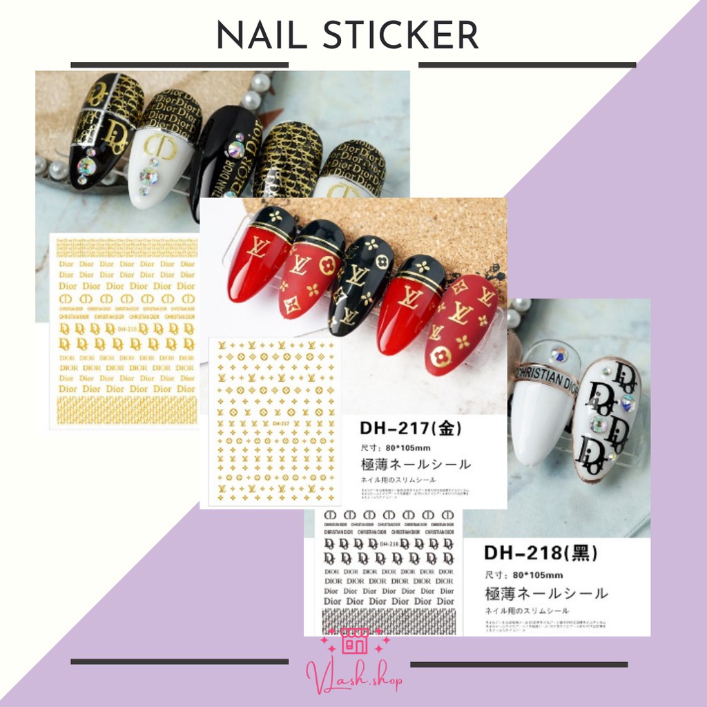 NAIL STICKER- STIKER KUKU