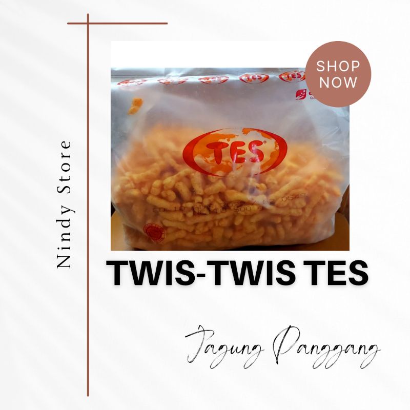 

snack Twis-Twis Tes 500gr Jagung panggang